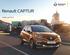 Renault CAPTUR. Prijslijst april 2019