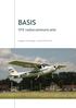 BASIS. VFR radiocommunicatie. Vliegclub Grimbergen versie