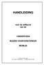 HANDLEIDING. voor de zelfbouw van de VANDERVEEN BUIZEN VOORVERSTERKER MCML05