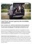 Land Rover lanceert gamma diervriendelijke optiepakketten