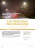 LED STREETLIGHT PRO-STRADA SERIE