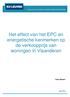 Het effect van het EPC en energetische kenmerken op de verkoopprijs van woningen in Vlaanderen