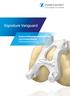Signature Vanguard. Gepersonaliseerde patiëntenzorg voor knieprotheses Patiëntenvoorlichting