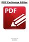 PDF Exchange Editor. Versie: Februari 2019 Frits Jongboom Petra Hakvoort