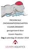 PROVINCIALE ZWEMKAMPIOENSCHAPPEN VLAAMS-BRABANT georganiseerd door Leuven Aquatics Dag 1 zaterdag 20 oktober 2018