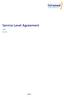Service Level Agreement
