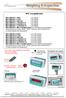 IP67 weegindicator. - A/D convertor 24bit ( points) 4800Hz - Display range Conversion rate 300 Hz