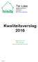 Kwaliteitsverslag 2016