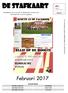 De Stafkaart. Februari Maandblad van scouts 43 e St.-Benedictus Mortsel dorp (verschijnt niet in juli en augustus)