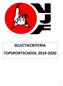 SELECTIECRITERIA TOPSPORTSCHOOL
