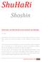 ShuHaRi. Shoshin. Structuur van Shu-Ha-Ri en de invloed van Shoshin