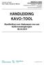 HANDLEIDING KAVO-TOOL