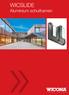 WICSLIDE Aluminium schuiframen