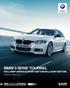 BMW 3 SERIE TOURING. INCLUSIEF UNIEKE M SPORT EDITION EN LUXURY EDITION.