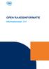 OPEN RAADSINFORMATIE. Informatiemodel, 1.01