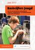 Basiscijfers Jeugd. juni van de niet-werkende werkzoekende jongeren, stageplaatsen- en leerbanenmarkt regio Zuidoost-Brabant