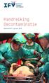 Handreiking Decontaminatie. Werkversie 1.1, januari 2019