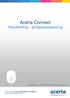 Acerta Connect Handleiding - groepsaanpassing
