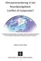 Klimaatverandering in het Noordpoolgebied: Conflict of Coöperatie?