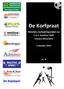 De Korfpraat. Wekelijks mededelingenblad van C.K.V. Excelsior Delft Seizoen 2013/ oktober nr. 8