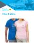 V-hals T-shirt. Algemene aanleverspecificaties