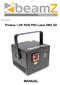 Proteus 1,5W RGB PRO Laser DMX SD MANUAL