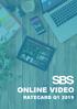 ONLINE VIDEO RATECARD Q1