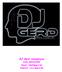 DJ Gerd Vanoutryve. GSM: 0495/ Website: