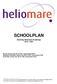 SCHOOLPLAN. Stichting Heliomare Onderwijs