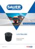 SAUER LUCHTBALGEN QUALITY PARTS. Truck en Trailer onderdelen.   Editie