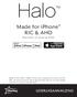 Halo. Made for iphone RIC & AHO. Receiver in canal & AHO
