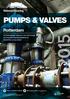PUMPS & VALVES. Rotterdam. Nabeschouwing. Dé Nederlandse vakbeurs voor technologie en innovatie in pompinstallaties en industriële componenten