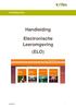 Handleiding ELO. Handleiding. Electronische Leeromgeving (ELO)