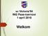 sc Victoria 04 ING Paas-toernooi 1 april 2018 Welkom