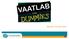 Vaatlab voor dummies. Inhoud: - Wie, wat, waar, waarom, hoe - Doppler - Enkel/arm-index (EAI) - Duplex - Cases