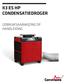 K3 ES HP CONDENSATIEDROGER GEBRUIKSAANWIJZING OF HANDLEIDING