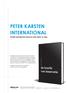 PETER KARSTEN INTERNATIONAL