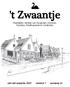 't Zwaantje. Maandelijks wijkblad voor Durgerdam, Holysloot, Ransdorp, Schellingwoude en Zunderdorp. juni-juli-augustus 2019 nummer 7 jaargang 44