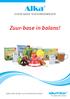 zuur-base voedingswijzer Zuur-base in balans! Informatie & tips over het basische dieet