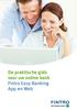 De praktische gids voor uw online bank Fintro Easy Banking App en Web