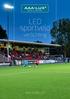 LED sportveld verlichting