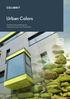 CEMBRIT URBAN COLORS. Urban Colors. Scandinavisch geveldesign als inspirerend canvas voor de architect