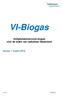 VI-Biogas. Veiligheidsinstructie biogas voor de leden van netbeheer Nederland. Versie: 1 maart van 21 VI-Biogas
