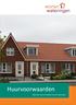 Huurvoorwaarden. Algemene Huurvoorwaarden Wonen Wateringen. Algemene Huurvoorwaarden zelfstandige woonruimte, mei