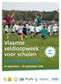 Vlaamse veldloopweek voor scholen RESULTATENFOLDER. 22 september - 30 september ste editie. Vlaanderen is onderwijs & vorming