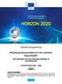 H2020-programma. Marie Skłodowska-Curie-Acties Uitwisseling Onderzoeks- en Innovatiepersoneel. (H2020 MSO MSCA-RISE Multi)