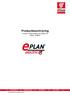 Productbeschrijving. Inhoud: EPLAN Electric P8 versie 2.8 Stand: 12/2018