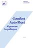 Algemene voorwaarden. Comfort Auto Fleet. Algemene bepalingen