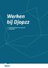 Werken bij Djopzz. Handleiding Digitale Urenregistratie WERKNEMER