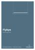 Flybye. Ernst Koning, Montagehandleiding / Instruction manual